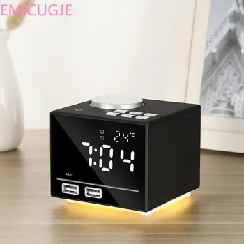 LED Digital Alarm Clock Table Bluetooth Color Changing Alarm Clock FM Radio with USB Charging and Speakerphone
LED Digital Alarm Clock Table Bluetooth Color Changing Alarm Clock FM Radio with USB Charging and Speakerphone