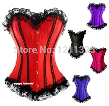 Free Shipping Women Sexy Party Corset Body Corset Dress Bustier Crop Top Showgirl Sexy Underbust Corset Red/Fuxia/Purple/Blk
Free Shipping Women Sexy Party Corset Body Corset Dress Bustier Crop Top Showgirl Sexy Underbust Corset Red/Fuxia/Purple/Blk