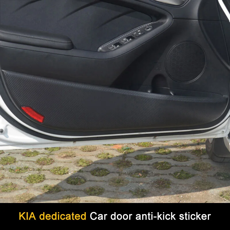 QHCP Carbon Fiber Car Door Side Edge Protector Pad Anti-kick Anti-dirty Cover Stickers 4pcs for KIA Series K2 K3 K5 KX3 Forte
QHCP Carbon Fiber Car Door Side Edge Protector Pad Anti-kick Anti-dirty Cover Stickers 4pcs for KIA Series K2 K3 K5 KX3 Forte
