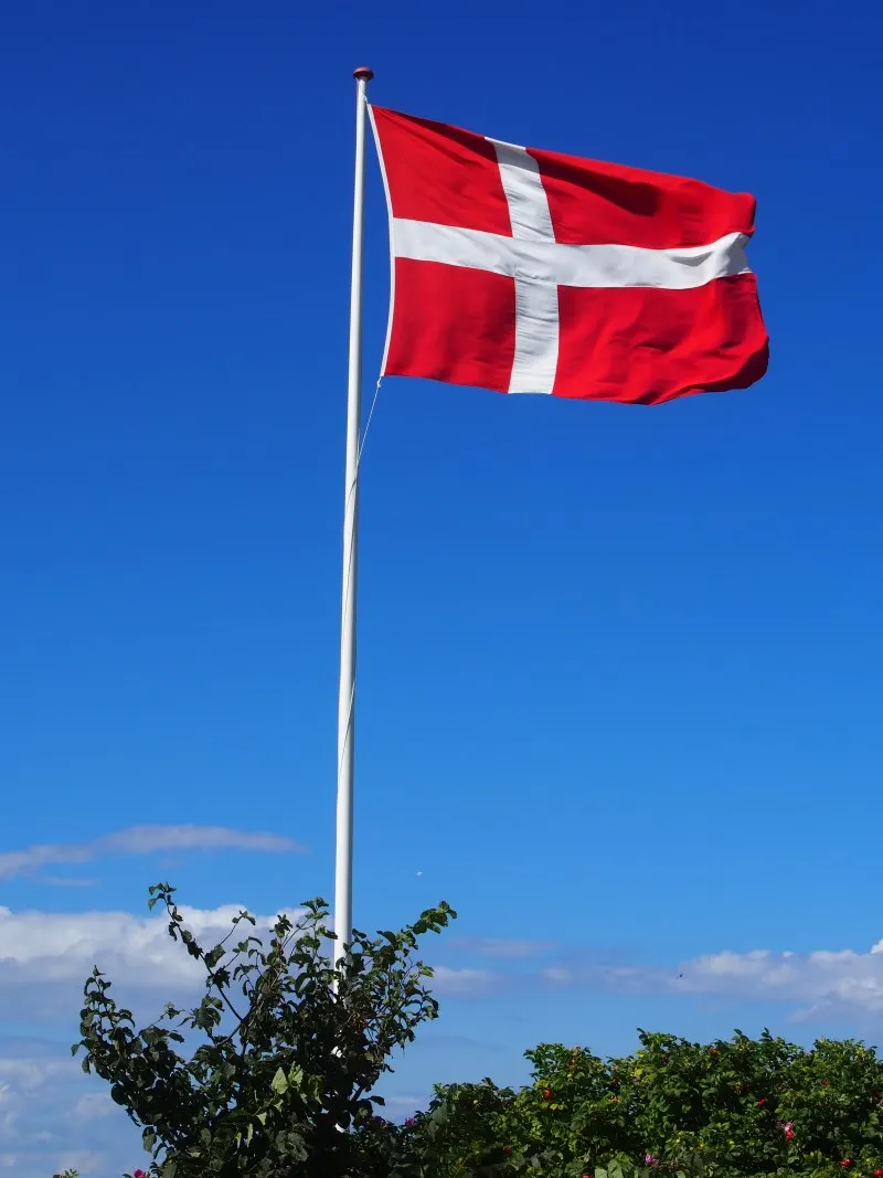 Большой флаг датской страны 3x5 футов полиэстер Дания национальный баннер