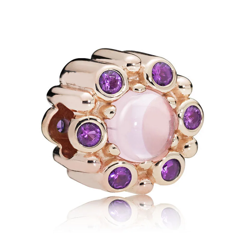 Authentic S925 Sterling Silver DIY Jewelry Heraldic Radiance Charms fit Pandora Bracelet Bangle Rose & Pink & Purple Crystals
Authentic S925 Sterling Silver DIY Jewelry Heraldic Radiance Charms fit Pandora Bracelet Bangle Rose & Pink & Purple Crystals