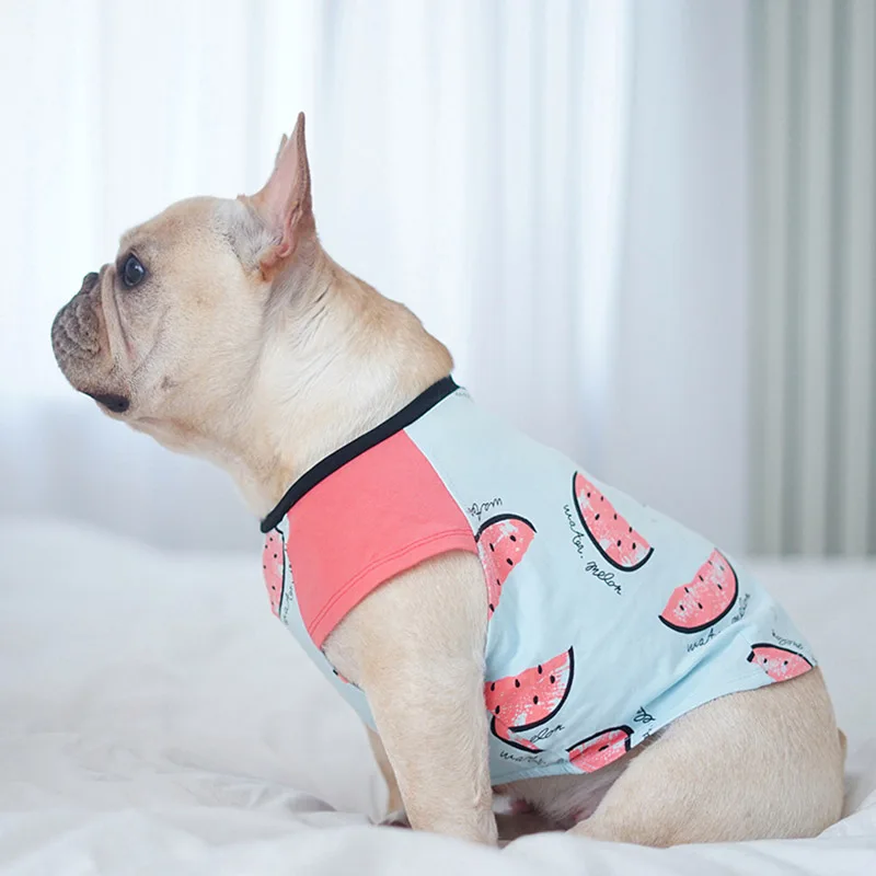 Summer Pet Dog Clothes for Small Dogs Chihuahua Puppy Costume Watermelon Print Pet Shirt Fashion Pets Clothing For Dogs Cat Vest
Summer Pet Dog Clothes for Small Dogs Chihuahua Puppy Costume Watermelon Print Pet Shirt Fashion Pets Clothing For Dogs Cat Vest