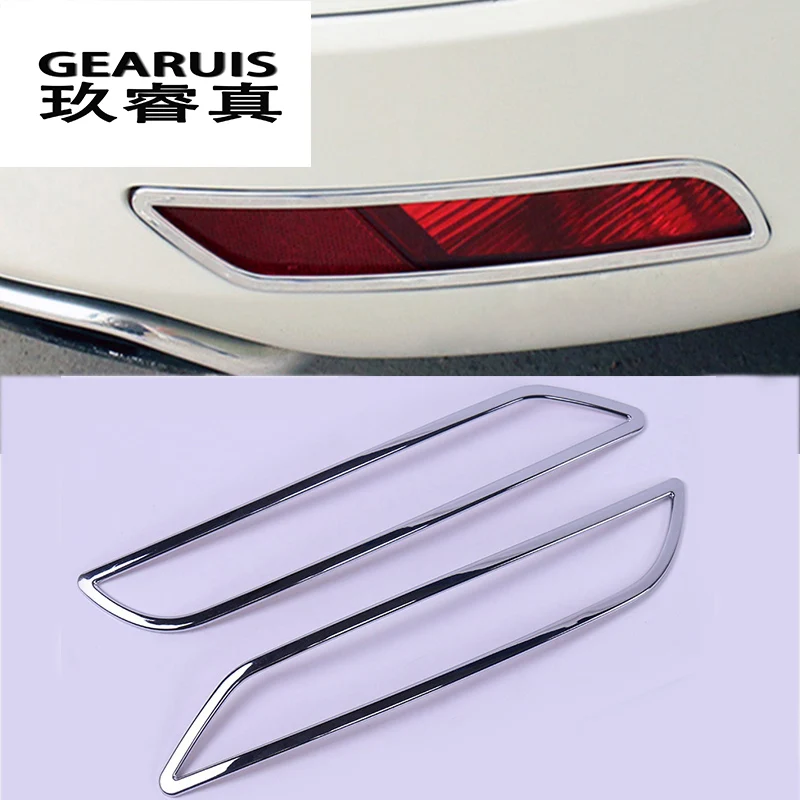 Car Styling 2pcs Rear Fog Light Lamp Cover Trim Molding ABS Chrome Stickers for VOLVO XC60 XC70 2014-2017 decoration Accessories
Car Styling 2pcs Rear Fog Light Lamp Cover Trim Molding ABS Chrome Stickers for VOLVO XC60 XC70 2014-2017 decoration Accessories