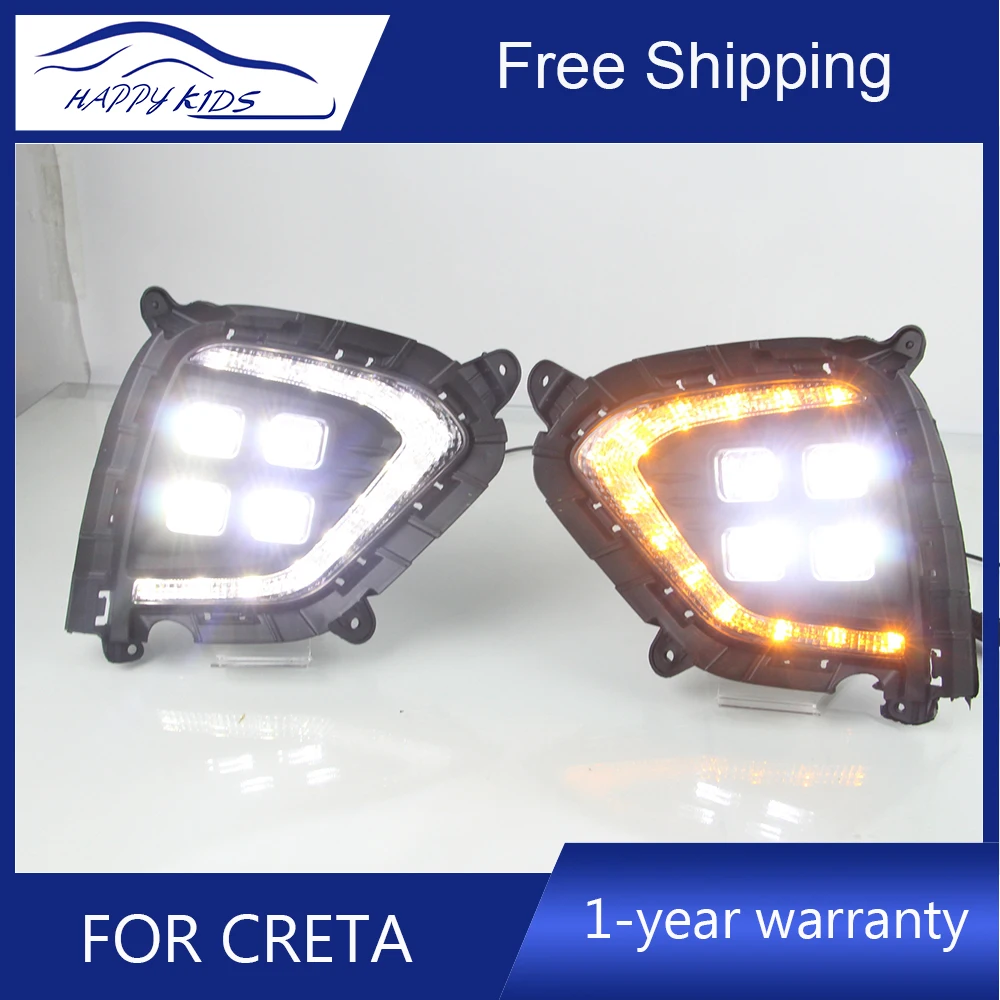 Free ship by EMS DRL For Hyundai Creta India version Creta IX25 LED DRL With Turning Car Daytime Running Light Driving Fog lamp
Free ship by EMS DRL For Hyundai Creta India version Creta IX25 LED DRL With Turning Car Daytime Running Light Driving Fog lamp