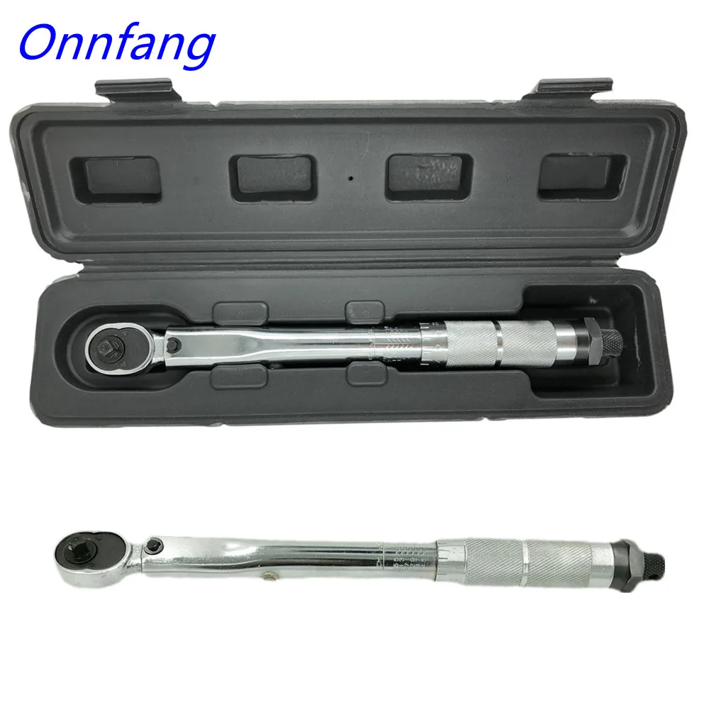 Onnfang torque wrench bike 1/4 3/8 1/2 Square Drive 5-210N.m Two-way Precise Ratchet Wrench Repair Spanner Key Hand Tools
Onnfang torque wrench bike 1/4 3/8 1/2 Square Drive 5-210N.m Two-way Precise Ratchet Wrench Repair Spanner Key Hand Tools