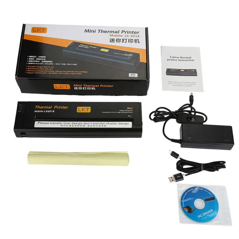 Thermal Printer Transfer Machine Tattoo Usb Port Body Art Transfer Paper Mini Copier Machine Tattoo Designs Tattoo Accessories
Thermal Printer Transfer Machine Tattoo Usb Port Body Art Transfer Paper Mini Copier Machine Tattoo Designs Tattoo Accessories