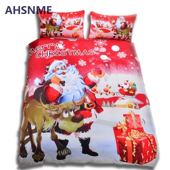 AHSNME 3D Santa Reindeer Christmas Carnival Night Theme Bedding Kit 3pcs Quilt cover Snowman winter theme quilt set US+AU size
AHSNME 3D Santa Reindeer Christmas Carnival Night Theme Bedding Kit 3pcs Quilt cover Snowman winter theme quilt set US+AU size