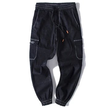 New 2019 Men Elastic Waist Jeans Multi Pocket Biker Trousers Black Jeans Denim Trousers For Male Slim Fit Hip Hop Jeans Men Pant
New 2019 Men Elastic Waist Jeans Multi Pocket Biker Trousers Black Jeans Denim Trousers For Male Slim Fit Hip Hop Jeans Men Pant