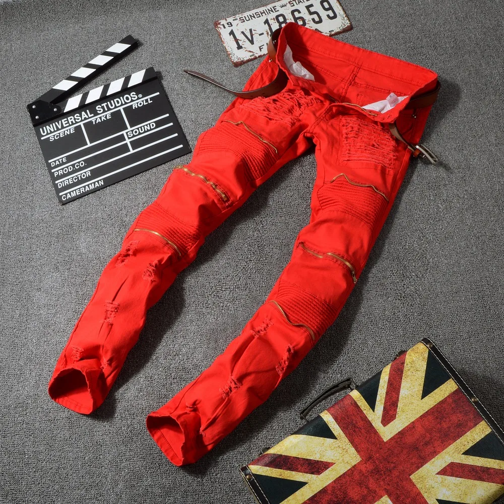 Top quality 2020 Fashion Casual High elastic Men's motorcycle pants ripped Hole mens denim stretch fashionable jeans for men
Top quality 2020 Fashion Casual High elastic Men's motorcycle pants ripped Hole mens denim stretch fashionable jeans for men