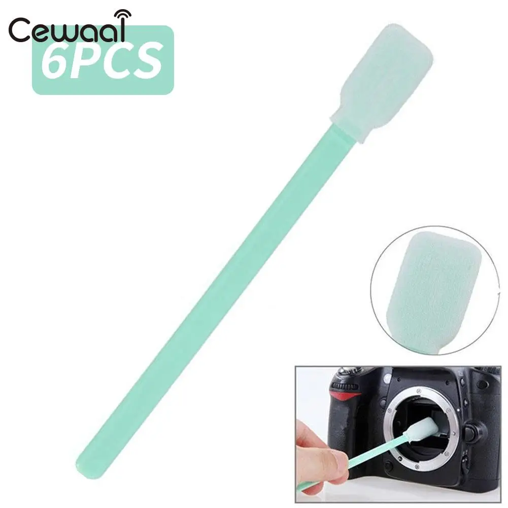 Sensor Cleaning Kit CMOS CCD One Head Mini Cleaner Swab SLR Camera 6pcs Screen Sensor Cleaning Swab Eyeglasses Camera DSLR
Sensor Cleaning Kit CMOS CCD One Head Mini Cleaner Swab SLR Camera 6pcs Screen Sensor Cleaning Swab Eyeglasses Camera DSLR