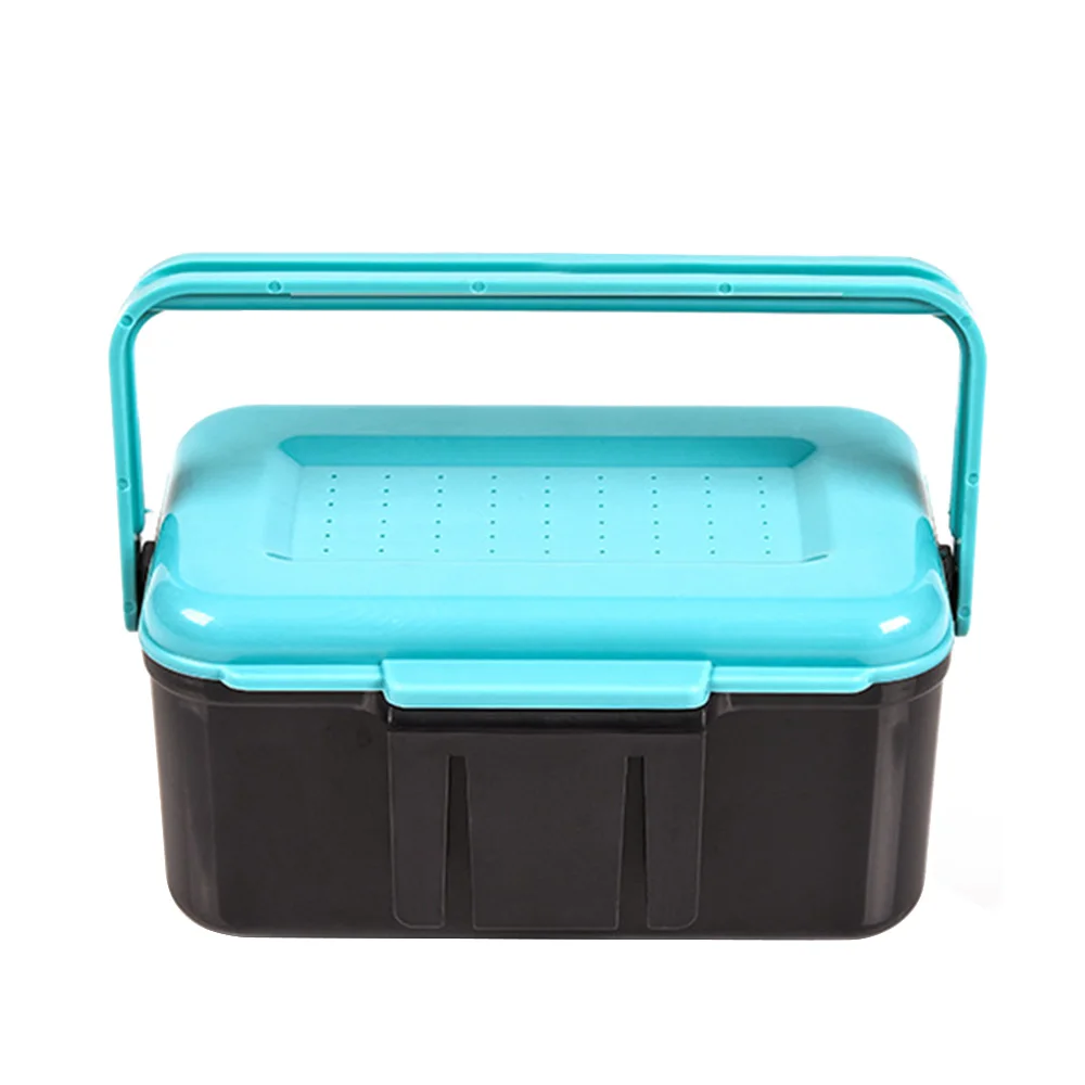 Breathable ABS Plastic Fishing Box Tool Fishing Bait Earthworm Worm Lure Tackle Storage Container for Lures Hook Accessories
Breathable ABS Plastic Fishing Box Tool Fishing Bait Earthworm Worm Lure Tackle Storage Container for Lures Hook Accessories