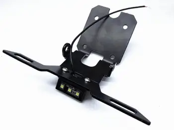 Rear License Registration Plate Tail Frame Holder Aluminum Alloy with LED Lights Car License Plate for YAMAHA R15 V3
Rear License Registration Plate Tail Frame Holder Aluminum Alloy with LED Lights Car License Plate for YAMAHA R15 V3
