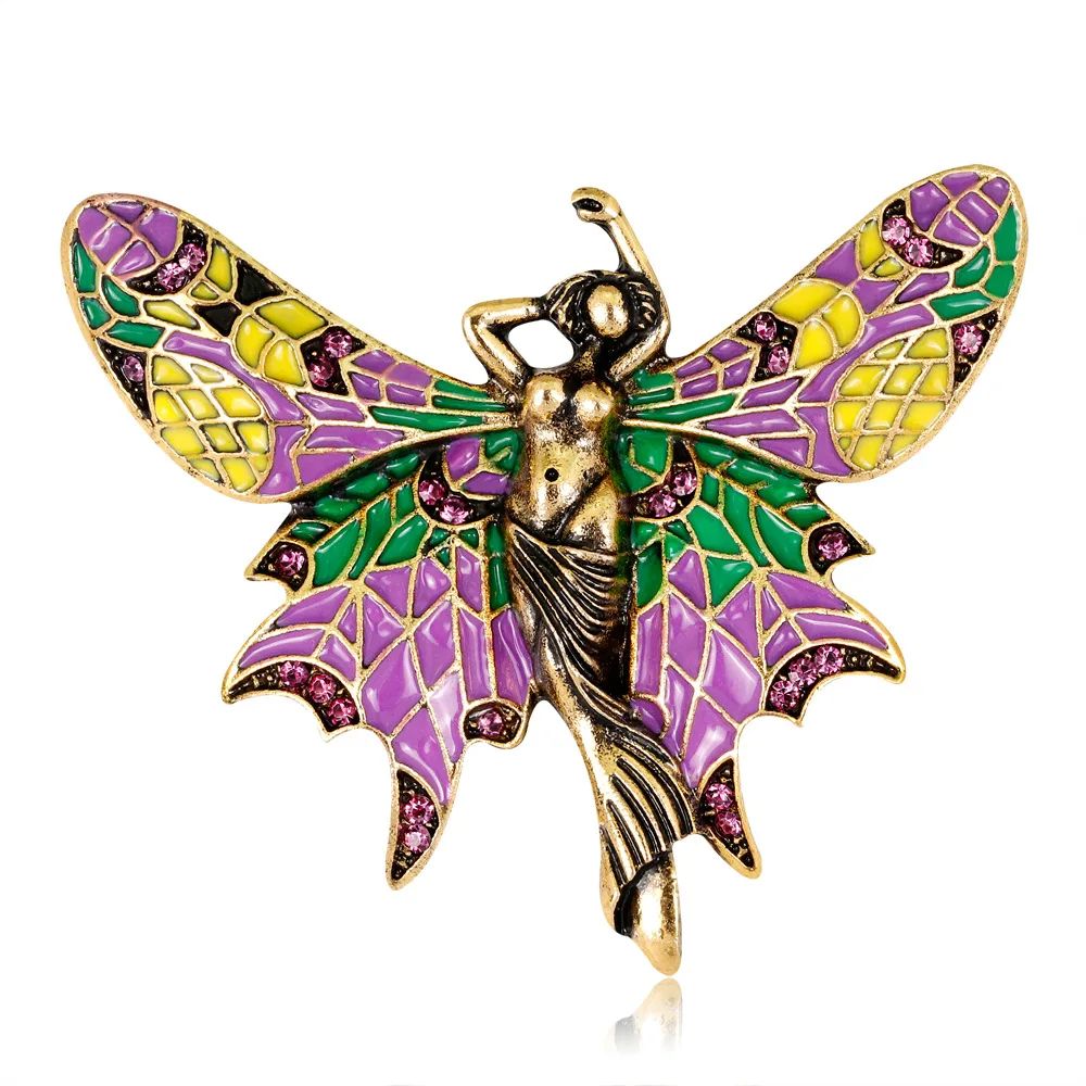 Elf Brooch New Fashion Wild Mermaid Butterfly Brooch Women's Brooch Pin Jewelry Accessories
Elf Brooch New Fashion Wild Mermaid Butterfly Brooch Women's Brooch Pin Jewelry Accessories