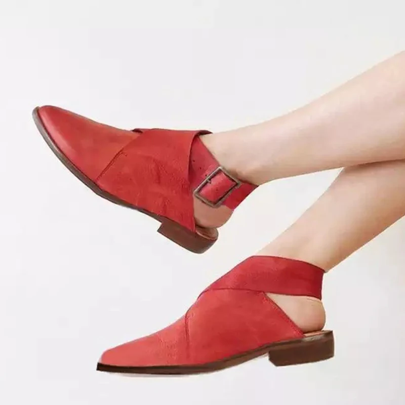 2019 Autumn Pointed Toe Leather Loafers Low Heel Buckle Slip-On Women Casual Shoes Street Style Ankle Wrap Zapatos De Mujer
2019 Autumn Pointed Toe Leather Loafers Low Heel Buckle Slip-On Women Casual Shoes Street Style Ankle Wrap Zapatos De Mujer