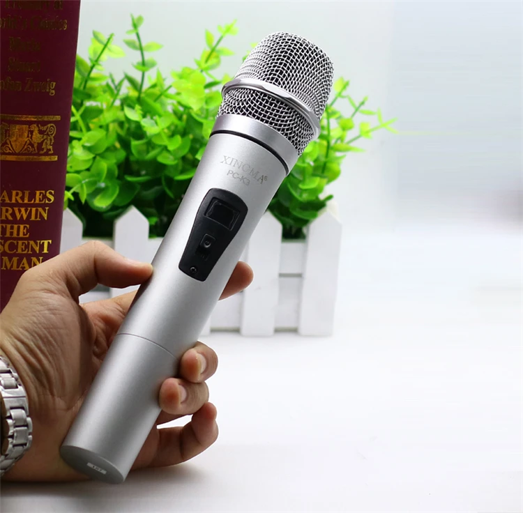 XINGMA PC-K3 Wireless Microphone Professional Dynamic VHF Metal Handheld Mic With Receiver For Karaoke Computer Singing KTV 15