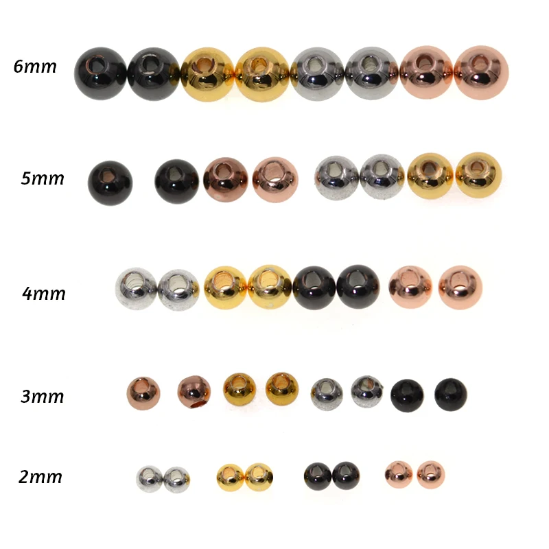100pcs/lot 2- 6mm Round Copper Jewelry Findings Diy Tone Metal Beads Smooth Ball Spacer Beads For Jewelry Making
100pcs/lot 2- 6mm Round Copper Jewelry Findings Diy Tone Metal Beads Smooth Ball Spacer Beads For Jewelry Making