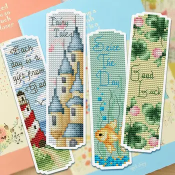 055 DIY Craft Stich Cross Stitch Bookmark Christmas Plastic Fabric Needlework Embroidery Crafts Counted Cross-Stitching Kit
055 DIY Craft Stich Cross Stitch Bookmark Christmas Plastic Fabric Needlework Embroidery Crafts Counted Cross-Stitching Kit