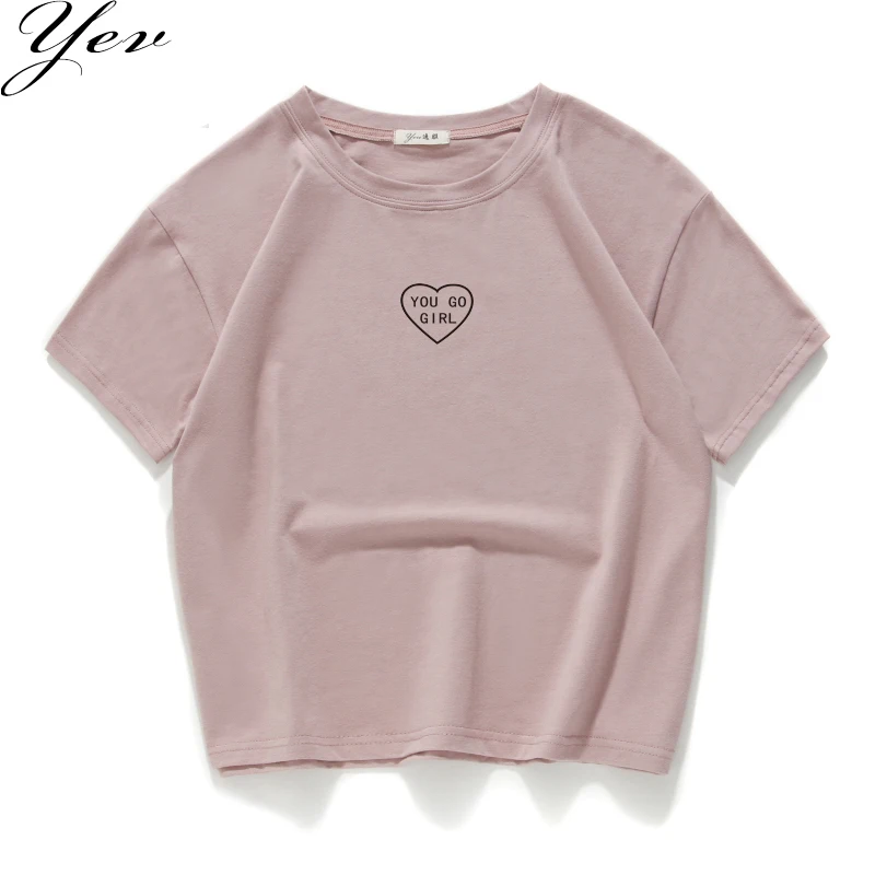New Fashion 2018 t-Shirt women 100% cotton short sleeves Casual you go girl summer t shirts tops tees loose crop tops for ladys
New Fashion 2018 t-Shirt women 100% cotton short sleeves Casual you go girl summer t shirts tops tees loose crop tops for ladys