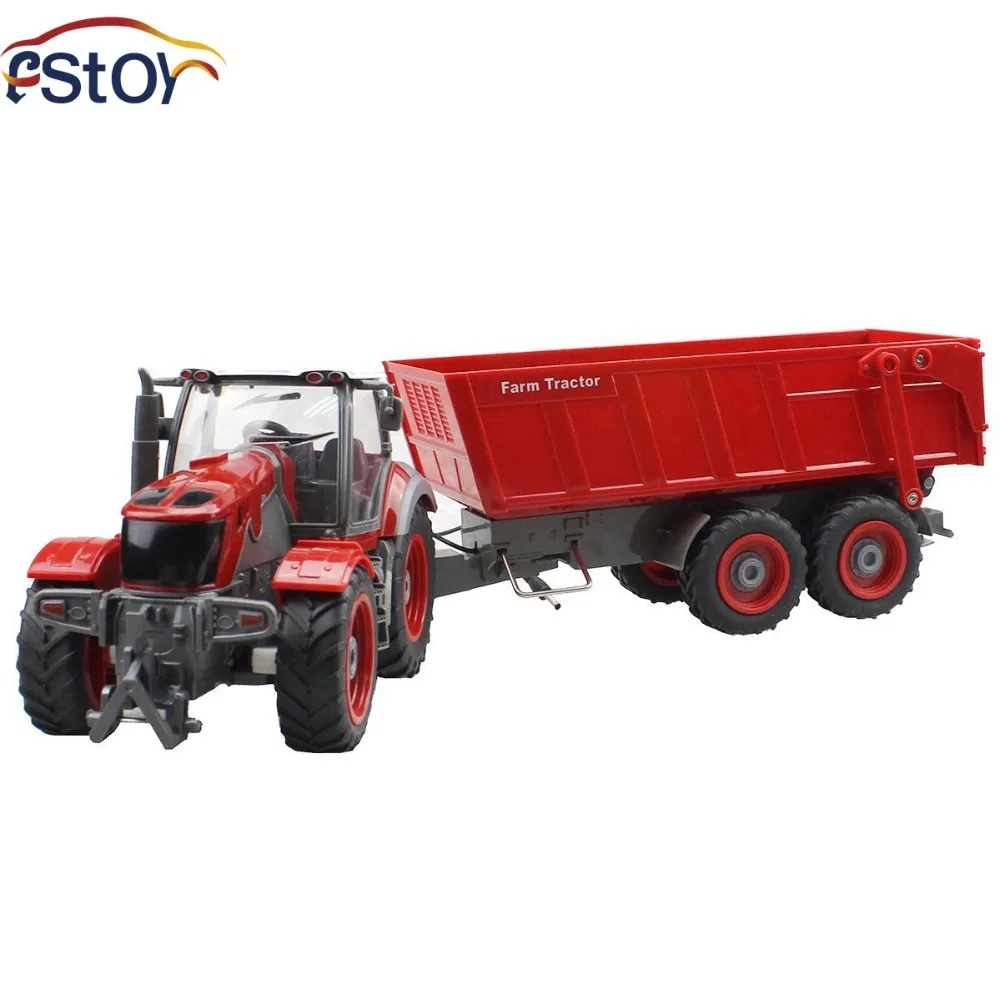 RC Car 6 Channel 4 Wheel Truck Remote Control Simulation Farm Tractor With Dumper
RC Car 6 Channel 4 Wheel Truck Remote Control Simulation Farm Tractor With Dumper