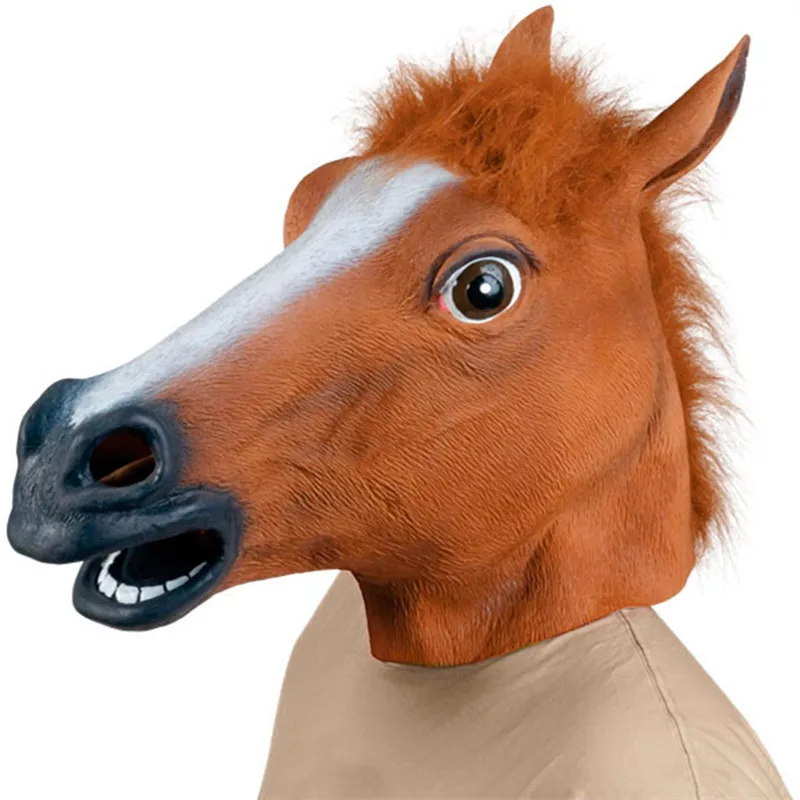 Horse head Mask Latex Animal Costume Prop Toys Party Halloween Event Festive Supplies Masks Drop Shipping
Horse head Mask Latex Animal Costume Prop Toys Party Halloween Event Festive Supplies Masks Drop Shipping