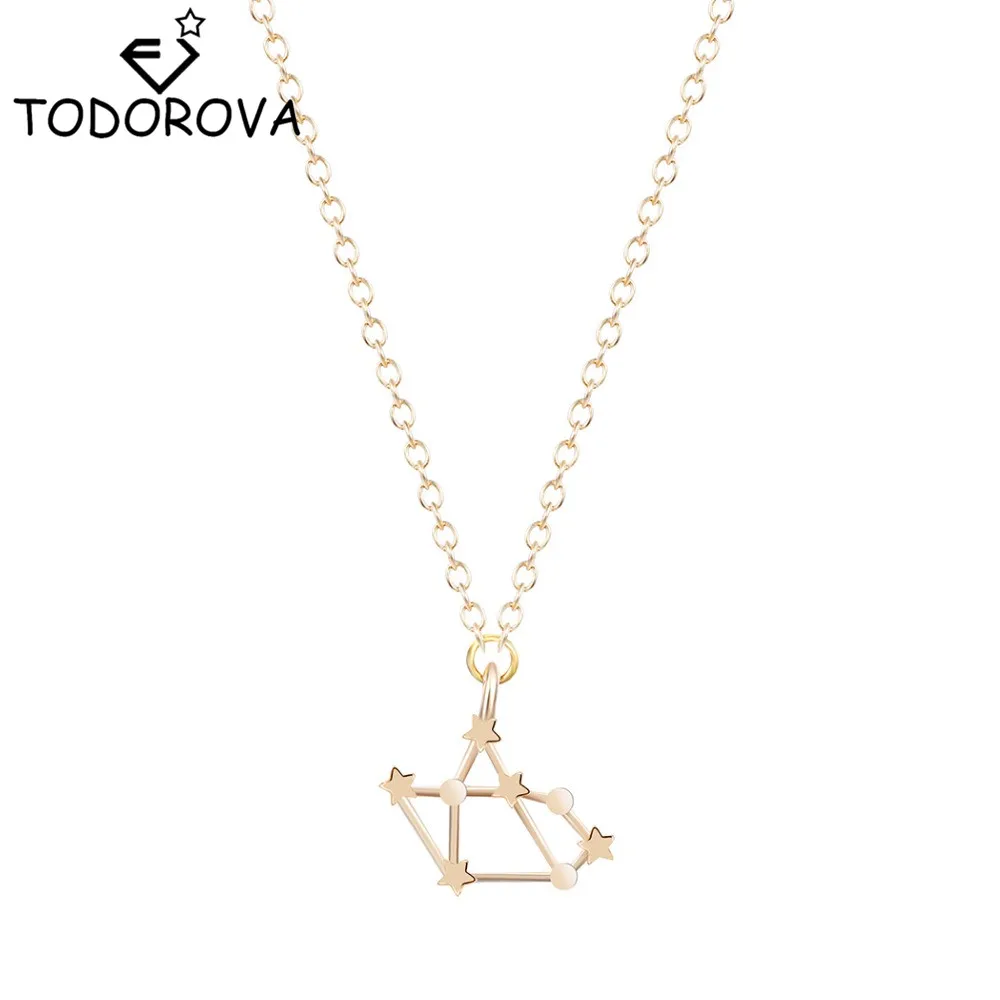 Todorova 12 Constellation Necklace Jewelry Zodiac Sign Astrology Sagittarius Pendant Necklace Birth Sign Birthday Gift for Women
Todorova 12 Constellation Necklace Jewelry Zodiac Sign Astrology Sagittarius Pendant Necklace Birth Sign Birthday Gift for Women