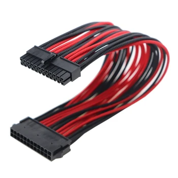 Zeadow ATX 24 Pin Male To Female Premium Individually Nylon Sleeved Motherboard Power Extension Cable 30CM Length
Zeadow ATX 24 Pin Male To Female Premium Individually Nylon Sleeved Motherboard Power Extension Cable 30CM Length