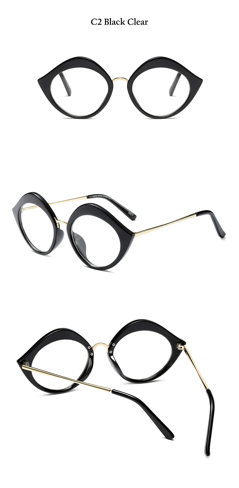 2018 News Cat Eye Sunglasses (10)