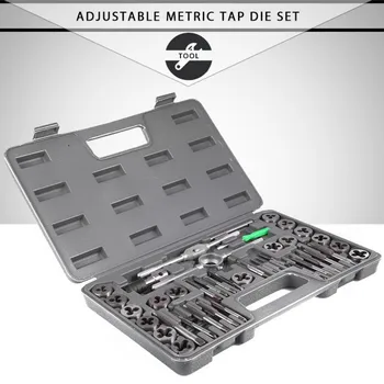 40pcs Adjustable Metric Tap Die Herramientas High Precision Ferramenta Wrench Tool Set Tap Metric Hole Thread Gauge Gereedschap
40pcs Adjustable Metric Tap Die Herramientas High Precision Ferramenta Wrench Tool Set Tap Metric Hole Thread Gauge Gereedschap