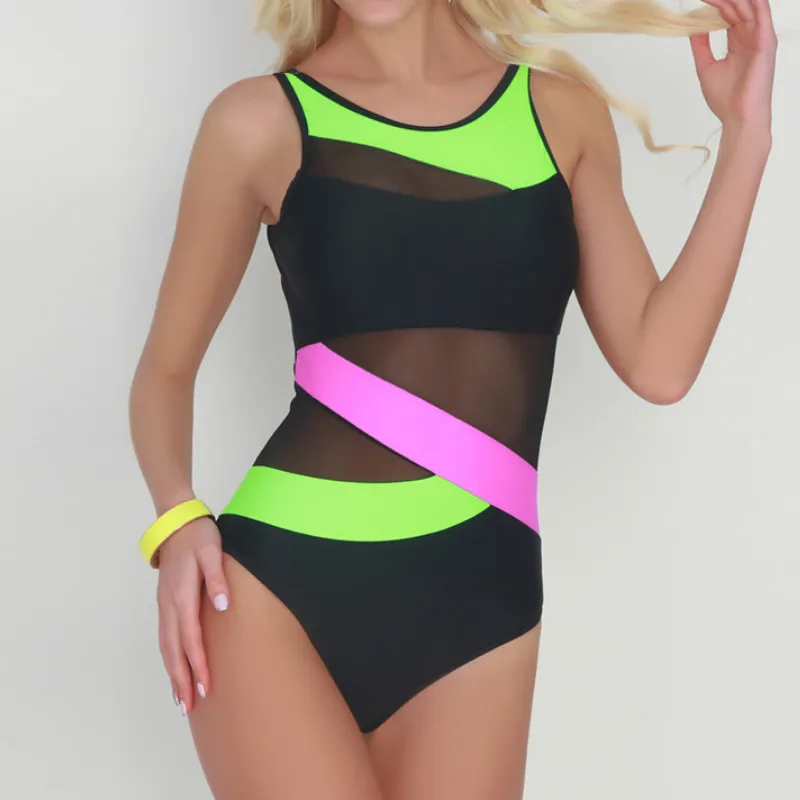 2019 Women's One Piece Bikini Push up Padded Mesh Sheer Transparent Sexy Slim Fit Bathing Suit Swimwear Beach Monokini
2019 Women's One Piece Bikini Push up Padded Mesh Sheer Transparent Sexy Slim Fit Bathing Suit Swimwear Beach Monokini