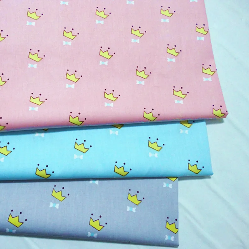 half meter 3 colors to choose little crown print patchwork cotton fabric for Tissue Kids home textile for Sewing Tilda Doll A230
half meter 3 colors to choose little crown print patchwork cotton fabric for Tissue Kids home textile for Sewing Tilda Doll A230