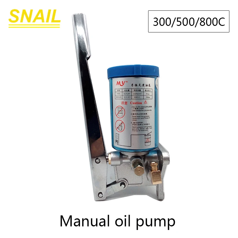Manual Butter Pump Oil Pump for CNC 300CC 500CC 800CC Punch Oiler Grease Pump Hand Pressure Lubrication Pump
Manual Butter Pump Oil Pump for CNC 300CC 500CC 800CC Punch Oiler Grease Pump Hand Pressure Lubrication Pump