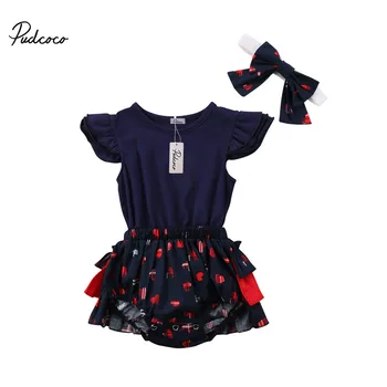 2018 Newborn Toddler Baby Boys Girls Cute Layered Floral Romper Jumpsuit Fly Sleeve Sunsuit Cotton Outfits
2018 Newborn Toddler Baby Boys Girls Cute Layered Floral Romper Jumpsuit Fly Sleeve Sunsuit Cotton Outfits