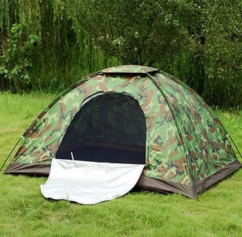 Anti-ultraviolet silver coating Single layer double camouflage color tent 2 people camping sleeping tent outdoor Survival tetage
Anti-ultraviolet silver coating Single layer double camouflage color tent 2 people camping sleeping tent outdoor Survival tetage