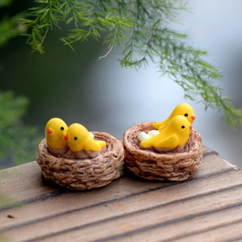 ZOCDOU 4 Pieces 2cm Small Bird Nest Roost Oriole Nido Figurine Statue Crafts Ornament Girl Collection Home Cartoon Anime Decor
ZOCDOU 4 Pieces 2cm Small Bird Nest Roost Oriole Nido Figurine Statue Crafts Ornament Girl Collection Home Cartoon Anime Decor