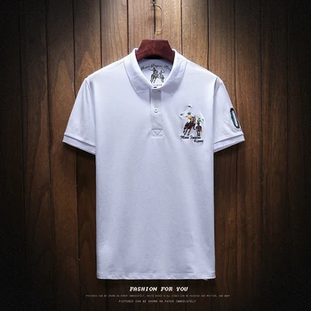 High Quality Tops&Tees Men's Polo shirts Business men brands Polo Shirts 3D embroidery Turn-down collar mens polo shirt 9099
High Quality Tops&Tees Men's Polo shirts Business men brands Polo Shirts 3D embroidery Turn-down collar mens polo shirt 9099