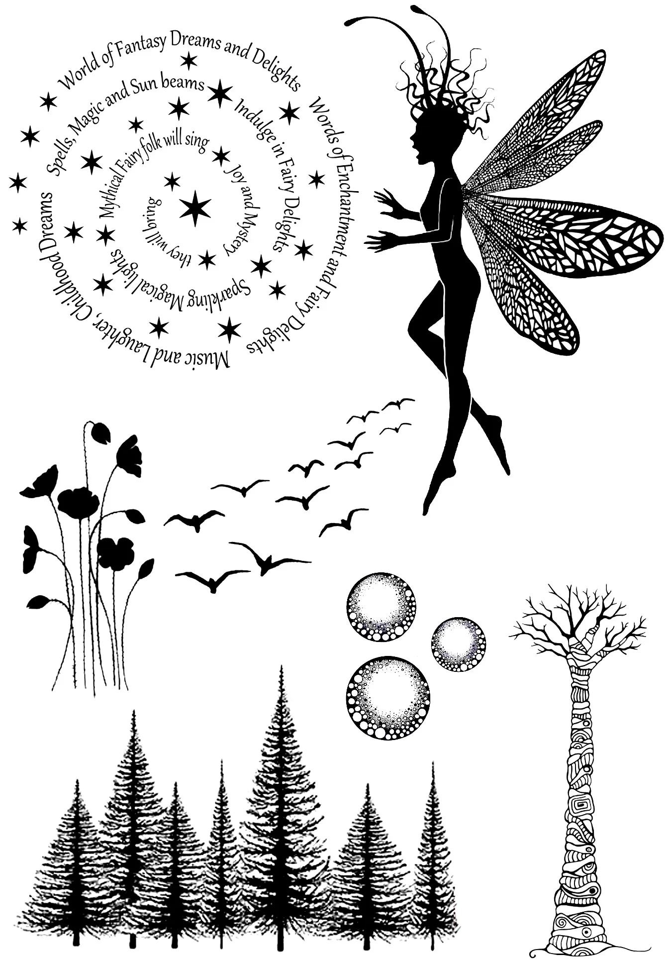 Angle elf and tree Transparent Clear Stamps / Silicone stamp for DIY scrapbooks photo album/Card Making
Angle elf and tree Transparent Clear Stamps / Silicone stamp for DIY scrapbooks photo album/Card Making