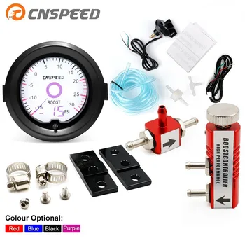 2 inch / 52mm Turbo Boost Gauge Liquid Crystal 7 Color Virtual Pointer Display Turbo Table PSI with Adjustable Controller Kit
2 inch / 52mm Turbo Boost Gauge Liquid Crystal 7 Color Virtual Pointer Display Turbo Table PSI with Adjustable Controller Kit
