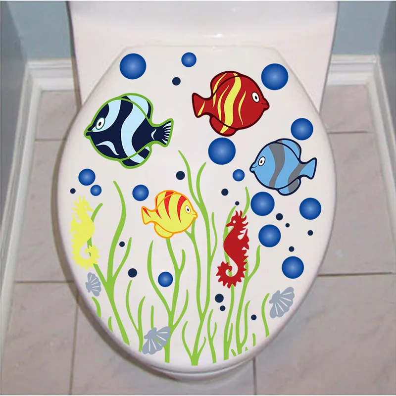 Underwater fish Bubble toilet bathroom sticker waterproof Home Decoration refrigerator swimming pool Decals
Underwater fish Bubble toilet bathroom sticker waterproof Home Decoration refrigerator swimming pool Decals