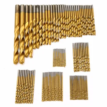 99pcs/set Titanium Coated Drill Bits High Speed Steel HSS Drill Bit Set Tool 1.5mm-10mm For Power Tools
99pcs/set Titanium Coated Drill Bits High Speed Steel HSS Drill Bit Set Tool 1.5mm-10mm For Power Tools