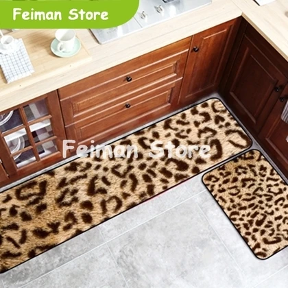 Simulated Animal Skin Pattern Anti-Slip Kitchen Mat Tiger Leopard Long Bath Carpet Entrance Doormat Bedroom Floor Mats
Simulated Animal Skin Pattern Anti-Slip Kitchen Mat Tiger Leopard Long Bath Carpet Entrance Doormat Bedroom Floor Mats
