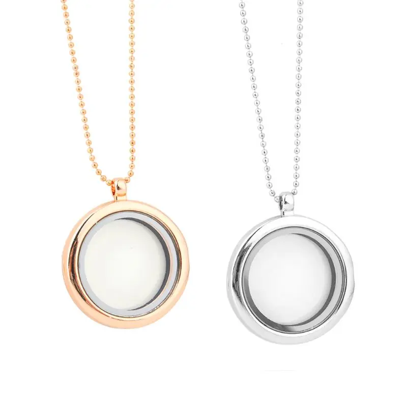 1 PC Living Memory Floating Charm Round Glass Locket Pendant Necklace Fashion Jewelry
1 PC Living Memory Floating Charm Round Glass Locket Pendant Necklace Fashion Jewelry
