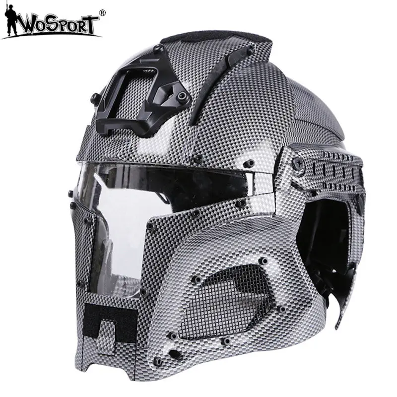 WoSporT 2019 камуфляжные военные боковые рельсы для крепления шлема NVG Shroud переносная