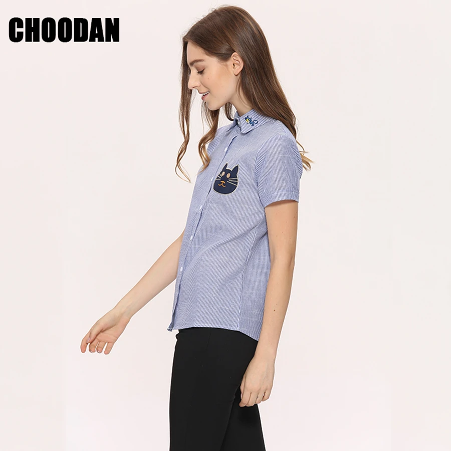 6013 embroidery blouse shirt women  (4)
