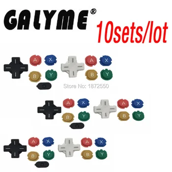 10 Sets Hot Sale Colorful Fit For Nintendo New 3DS ABXY Buttons D Pads For New 3DS Repair Parts Console
10 Sets Hot Sale Colorful Fit For Nintendo New 3DS ABXY Buttons D Pads For New 3DS Repair Parts Console