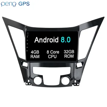 Android 8.0 7.1 Car DVD Player GPS Navigation Headunit For Hyundai SONATA 2011 2012 2013 Car Stereo Auto Multimedia Satnav Video