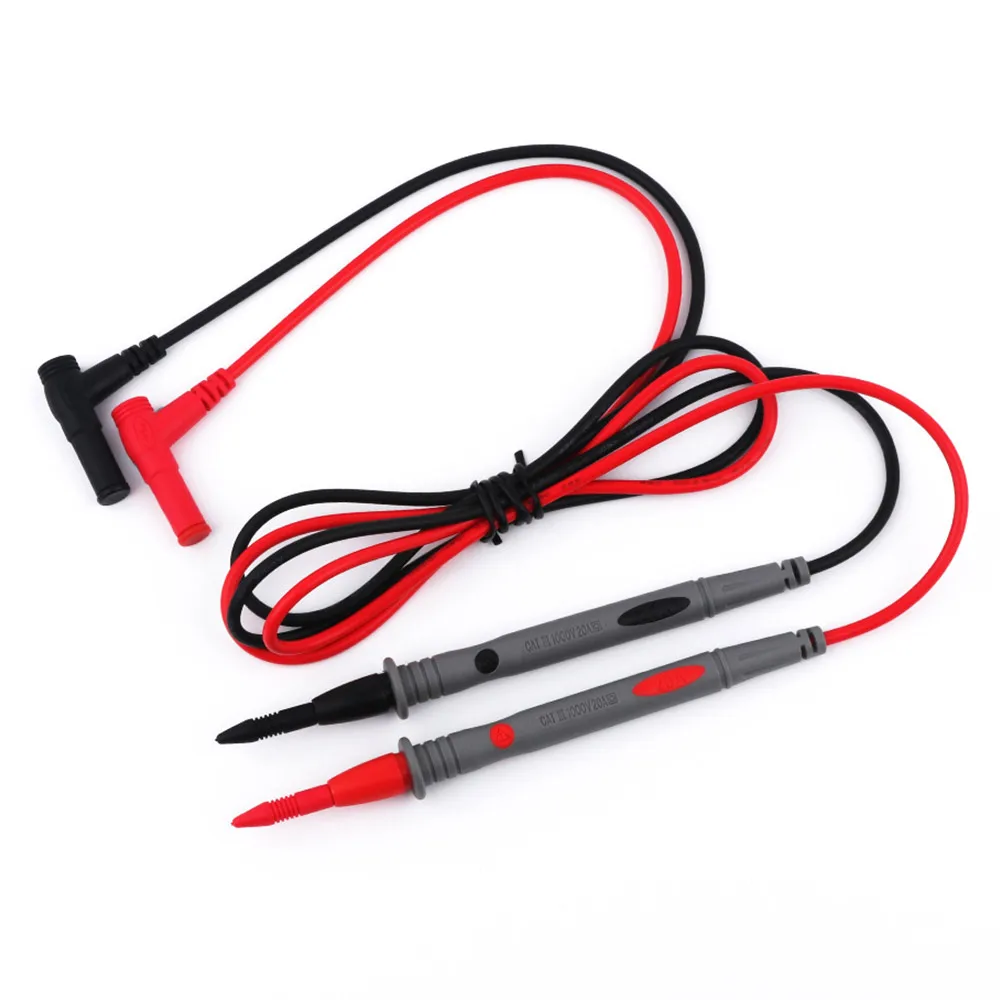 FIXFANS 1 Pair Universal Test Leads Probe Pin for Digital Multimeter Needle Tip Multi Meter Tester Lead Wire Pen Cable 1000V 20A
FIXFANS 1 Pair Universal Test Leads Probe Pin for Digital Multimeter Needle Tip Multi Meter Tester Lead Wire Pen Cable 1000V 20A