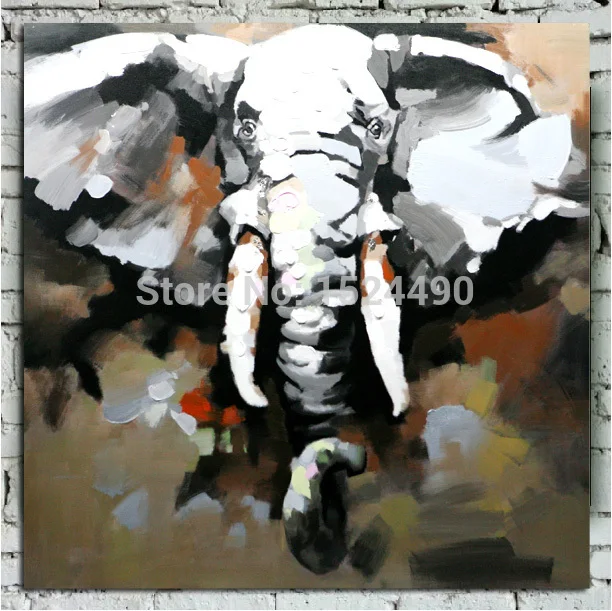 Decorative Art Handmade Animal Oil Painting On Canvas Living Room Home Decor Wall Paintings Abstract Elephant Animal Pictures
Decorative Art Handmade Animal Oil Painting On Canvas Living Room Home Decor Wall Paintings Abstract Elephant Animal Pictures