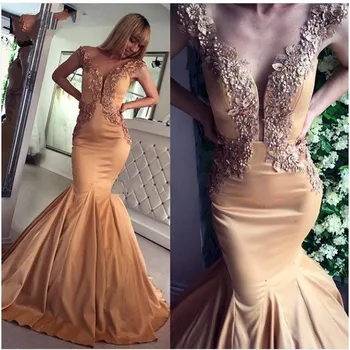 Mermaid Formal Dress Long Evening Dresses abiye Party Gowns vestidos largos abendkleider Appliques Bead Evening Dress V Neck
Mermaid Formal Dress Long Evening Dresses abiye Party Gowns vestidos largos abendkleider Appliques Bead Evening Dress V Neck