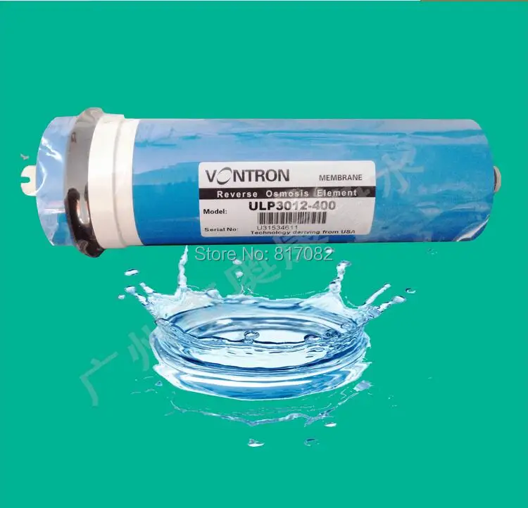 Vontron 400 gpd Reverse Osmosis Membrane ULP3012-400 Water Purifier for Drinking
Vontron 400 gpd Reverse Osmosis Membrane ULP3012-400 Water Purifier for Drinking