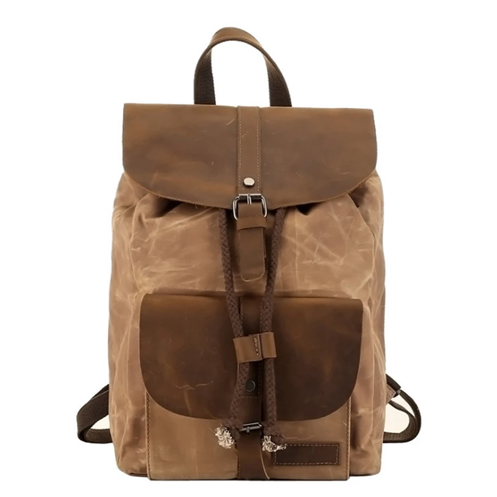 Men's Hand Made Canvas Bags Fashion Travel Backpack Fashion Trend Knapsack Large Capacity Student Schoolbag 14 Inch Computer Bag
Men's Hand Made Canvas Bags Fashion Travel Backpack Fashion Trend Knapsack Large Capacity Student Schoolbag 14 Inch Computer Bag
